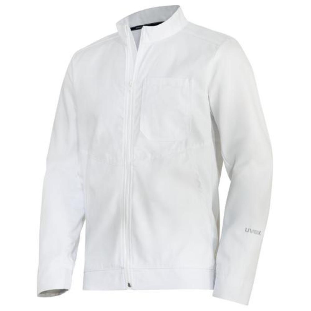 uvex suXXeed essentials Arbeitsjacke Herren reinweiß