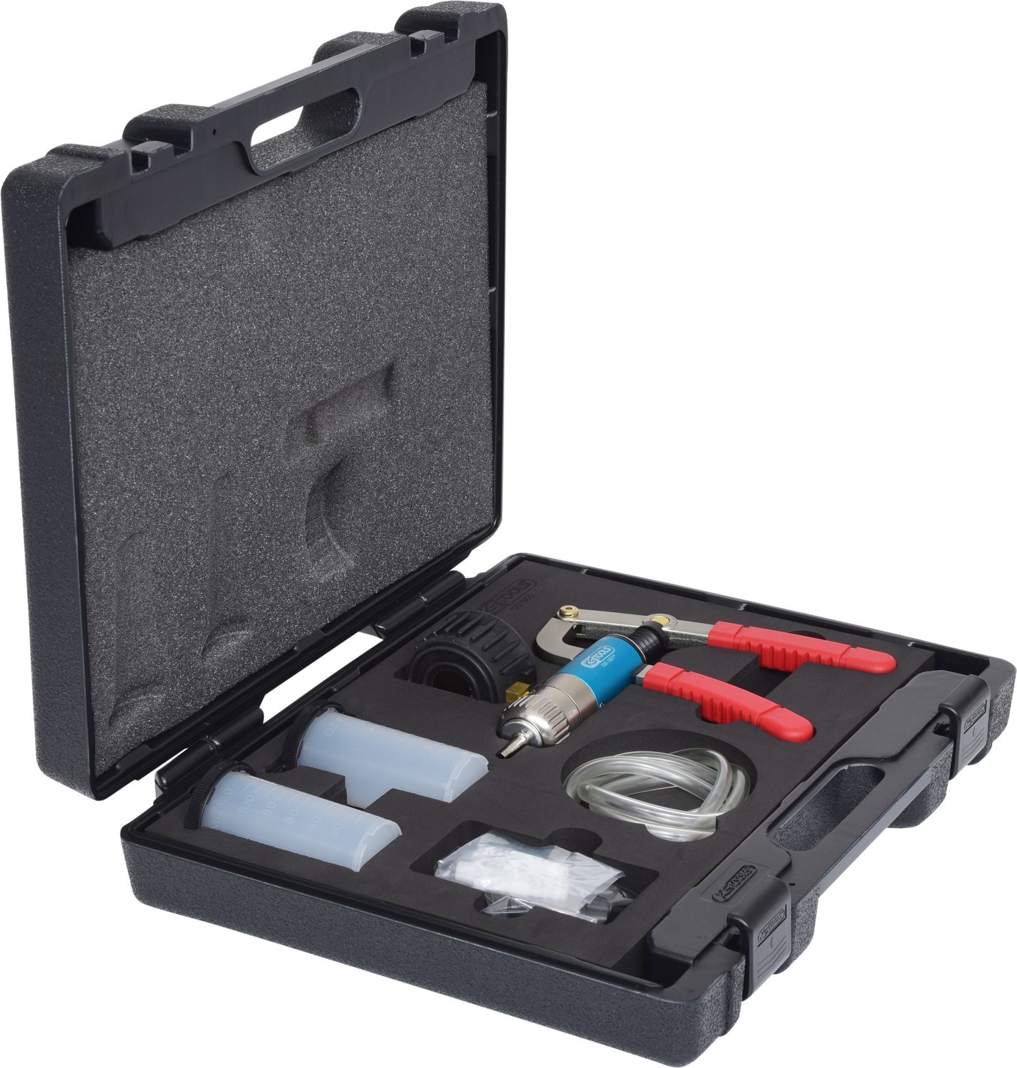 KS Tools Druck- und Unterdruckpumpen-Satz, 7-tlg