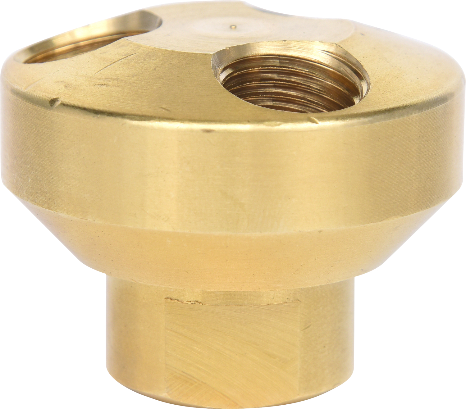 KS Tools 1/4" Messing-Druckluft 3-fach Verteiler, 41mm