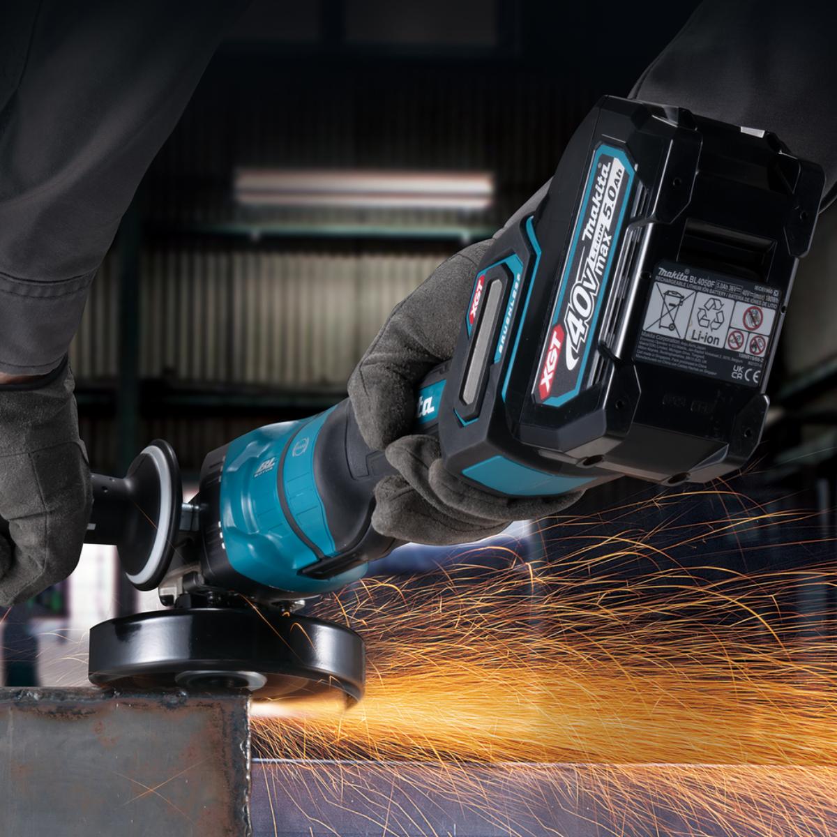 Makita Akku-Winkelschleifer XGT - 40V max. - 125 mm - GA050GZ