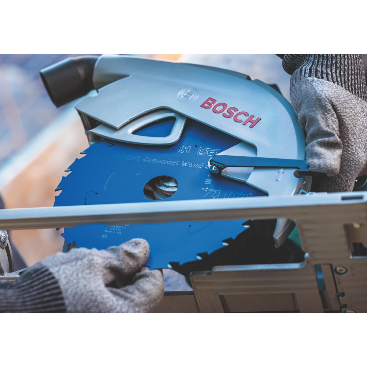 Bosch EXPERT Construct Wood Kreissägeblatt, 190x1,6x30 mm, T24