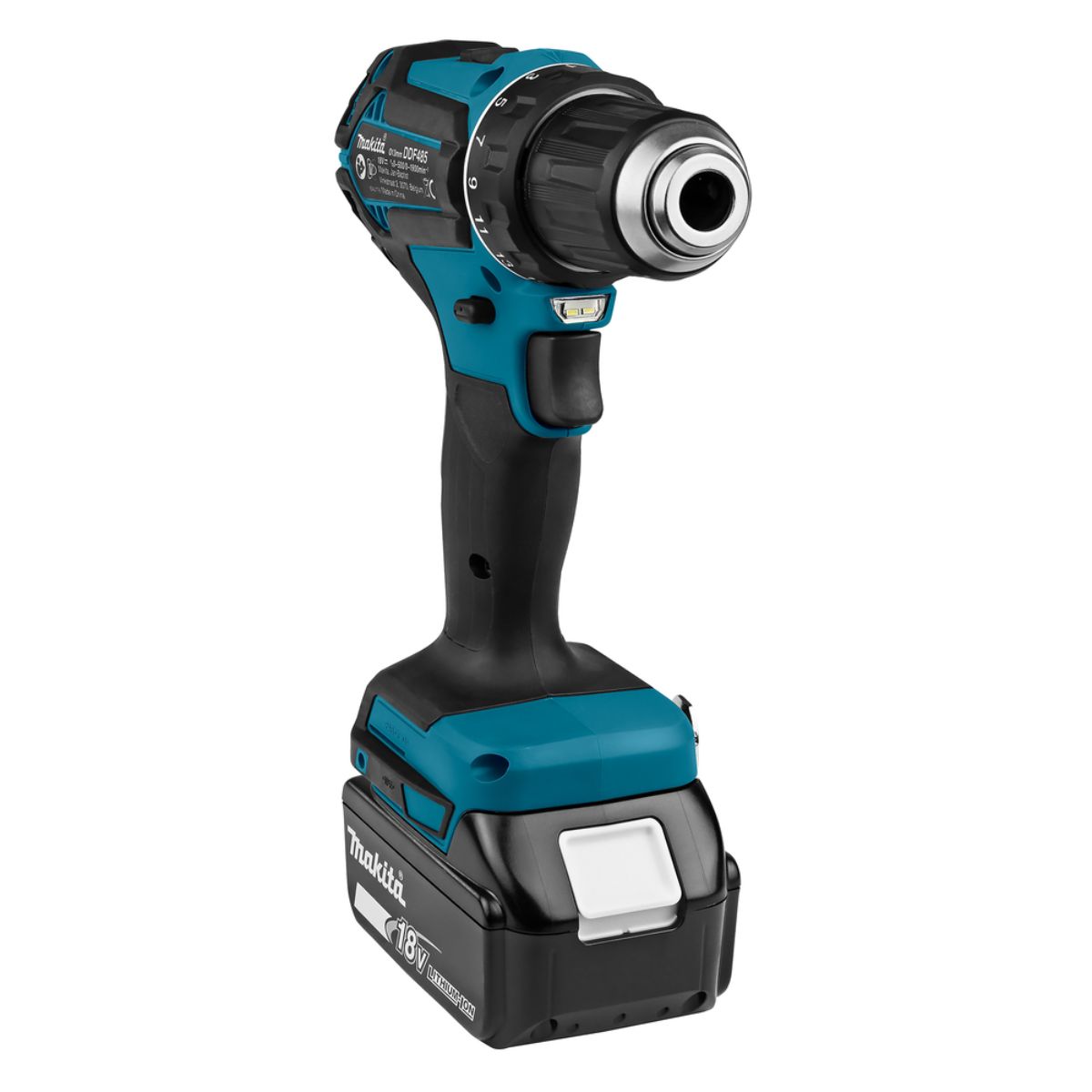 Makita Akku-Bohrschrauber LXT 18V / 3,0 Ah, 2 Akkus + Ladegerät im MAKPAC - DDF485RFJ