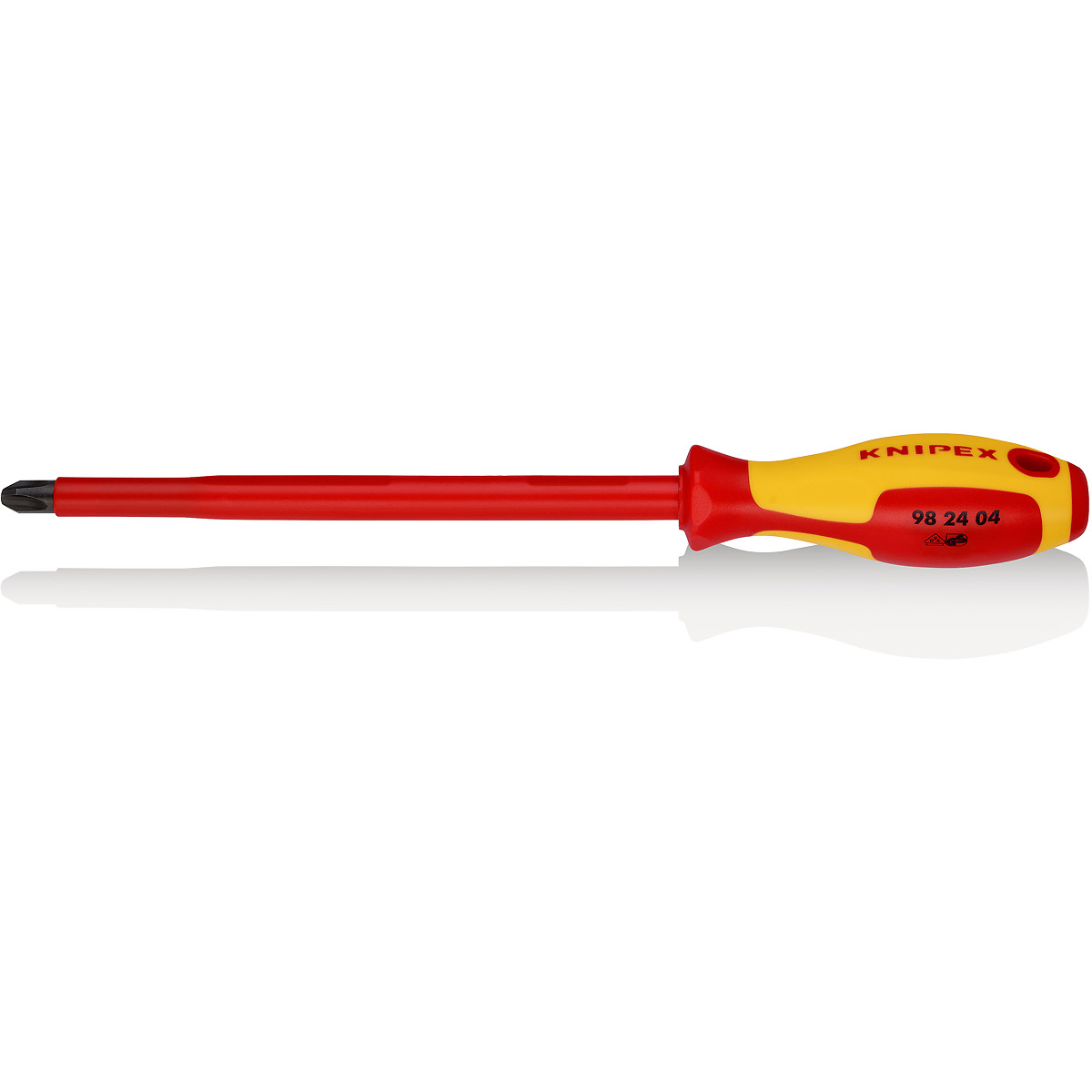 KNIPEX Kreuzschlitz-Schraubendreher