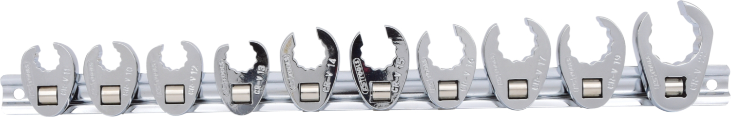 KS Tools 3/8" 12-kant-Einsteck-Maulschlüssel-Satz, 10-tlg10-22mm