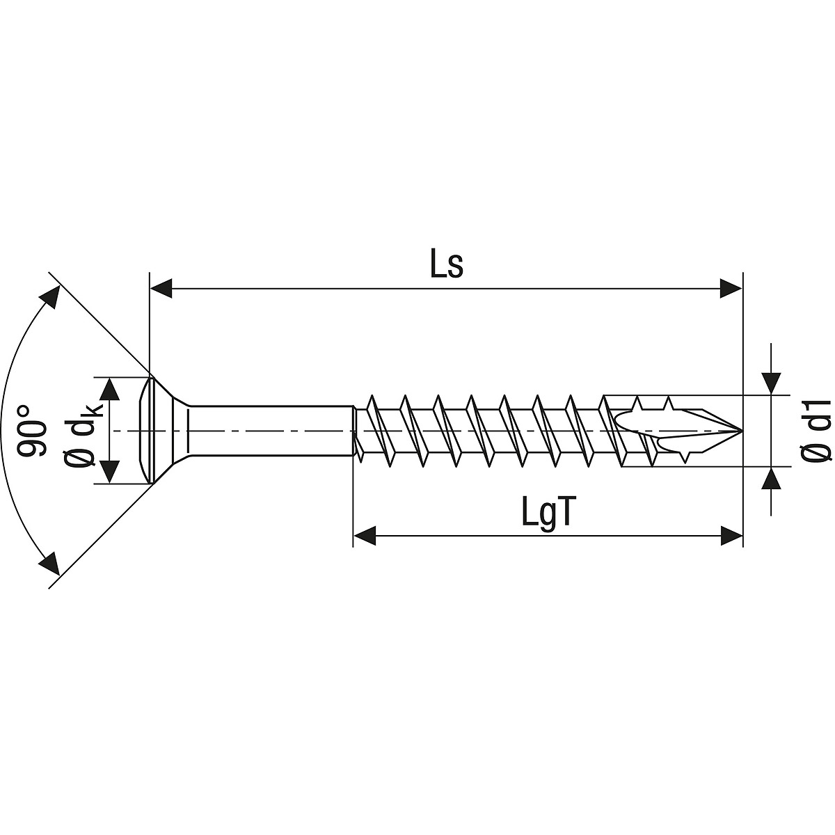 SPAX-S A2 Linsensenkkopf kleiner Kopf T-Star Plus T15 Teilgewinde Cut, 100 Stück