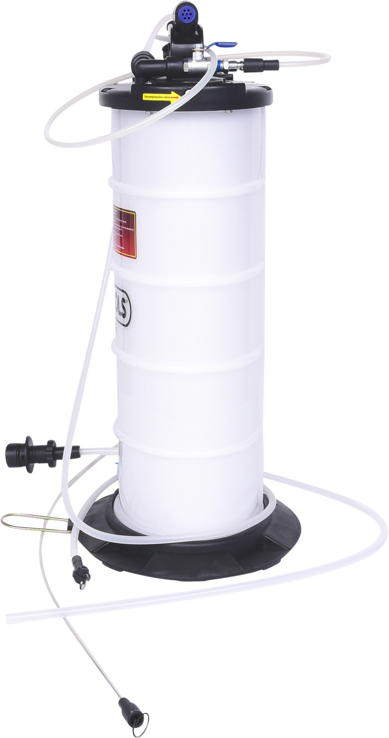 KS Tools Vakuum-Absaugpumpe 9,5 Liter inklusive 4 Sonden