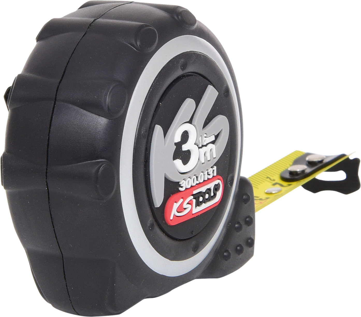 KS Tools Bandmaß mit Feststeller,schwarz-grau