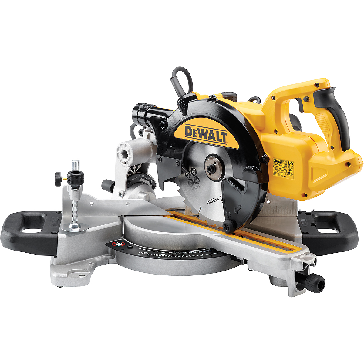 DEWALT Paneelsäge 216mm 1400 Watt mit XPS-Schnittlinienanzeige