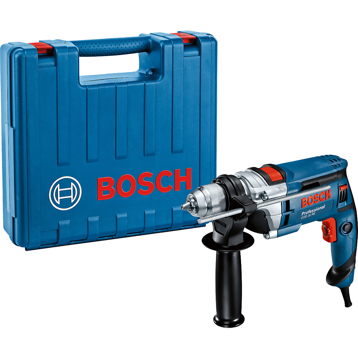 Bosch Schlagbohrmaschine GSB 16 RE, mit Handwerkerkoffer