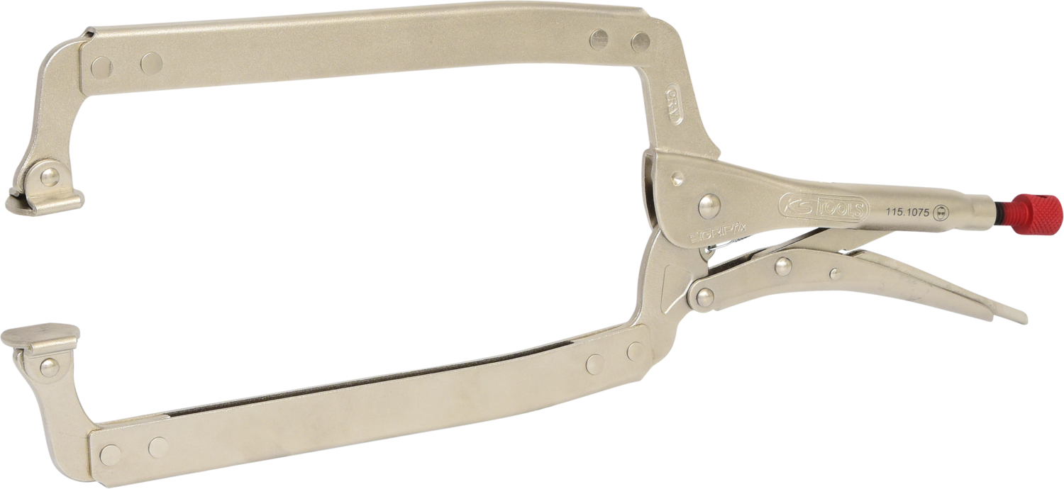 KS Tools Schweiß-Klammer-Gripzange, beweglichen Spannbacken