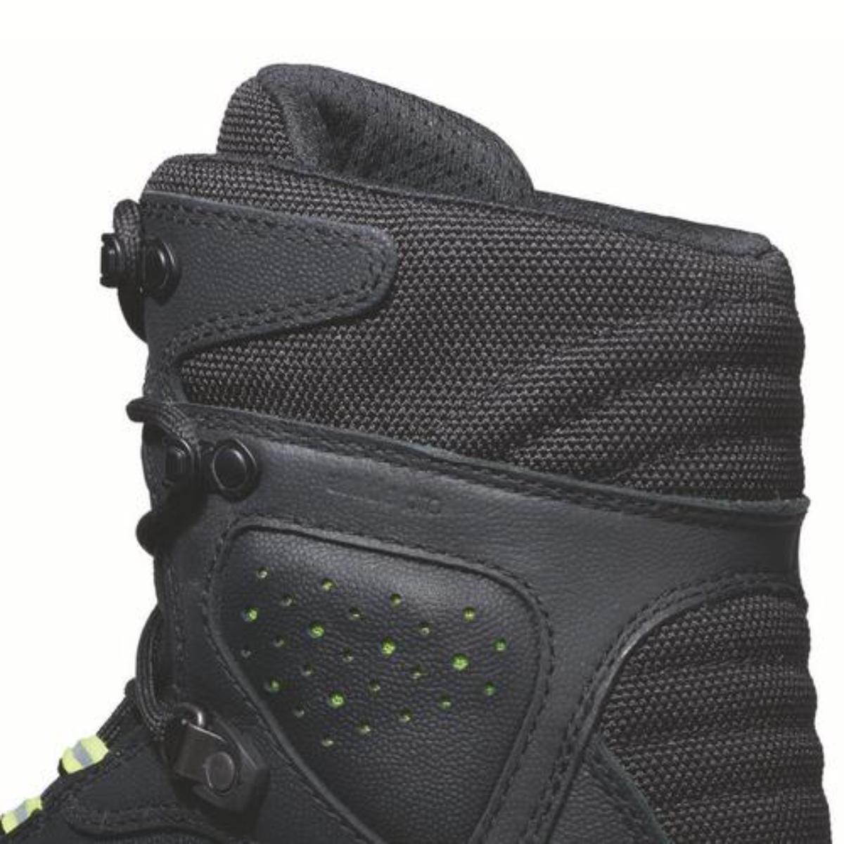 uvex 3 Sicherheitsschuh Stiefel S3, schwarz/gelb