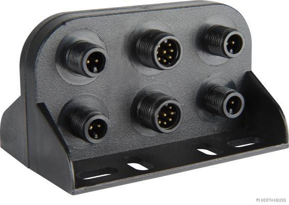 HERTH&BUSS Kabelverbindungsdose, LEDs#inno Plug+Play, Rund-stecker
