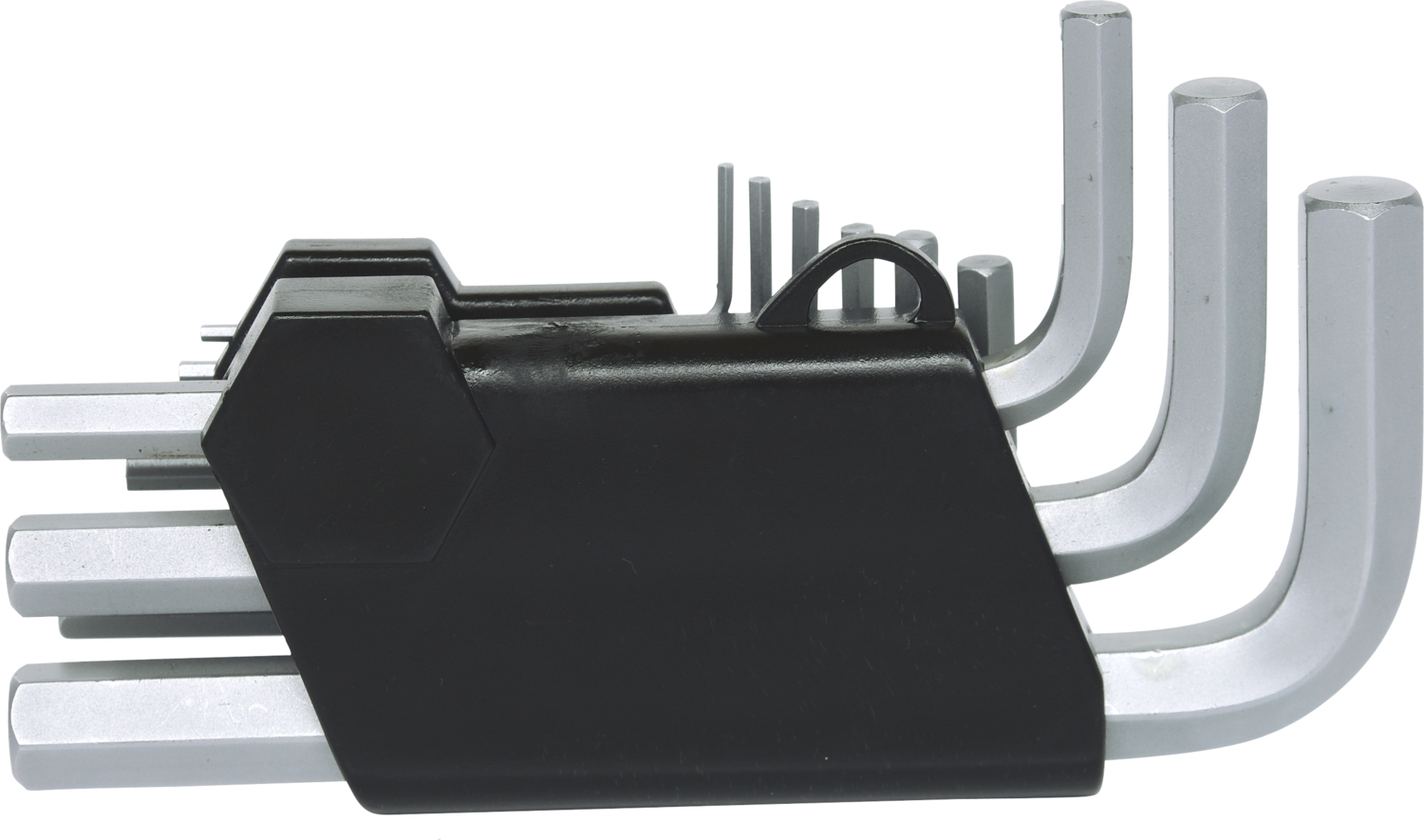 KS Tools Innensechskant-Winkelstiftschlüssel-Satz, im Klapphalter,9-tlg1,5-10mm