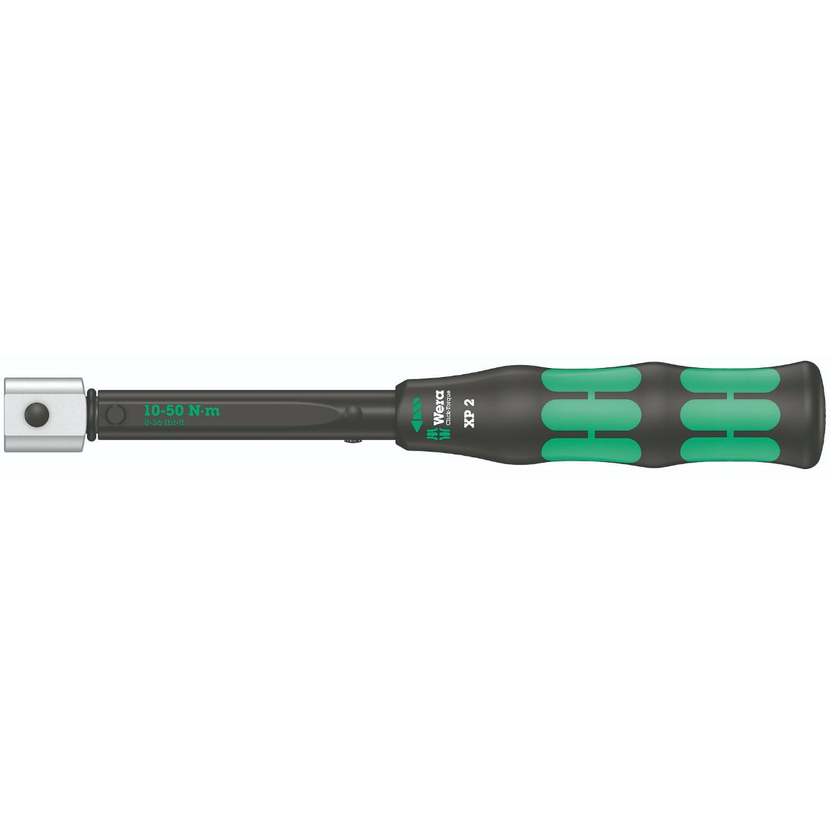 Wera Click-Torque XP 2 Voreingestellter, einstellbarer Drehmomentschlüssel für Einsteckwerkzeuge, 10