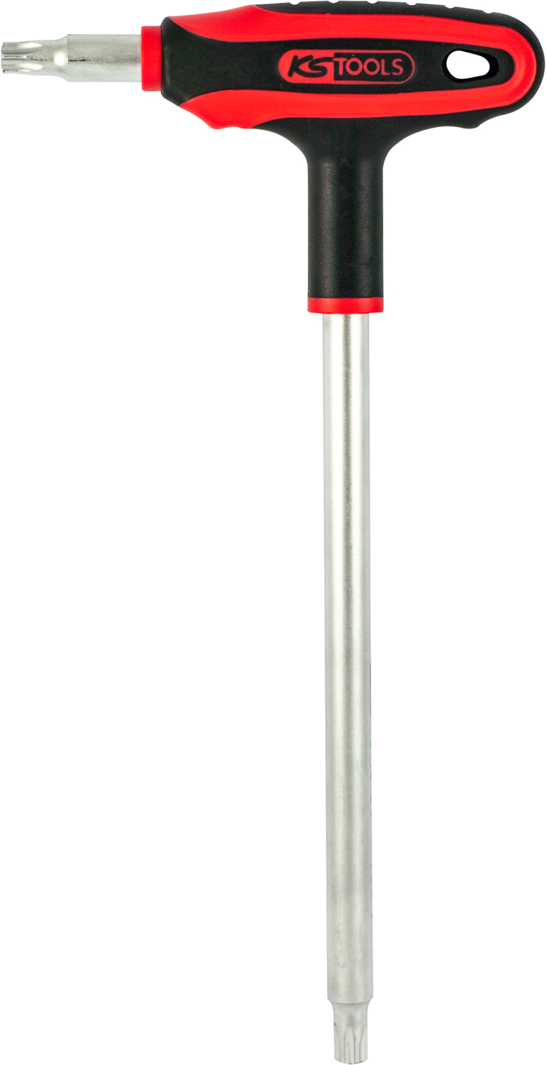 KS Tools T-Griff-Torx-Winkelstiftschlüssel,Bohrung