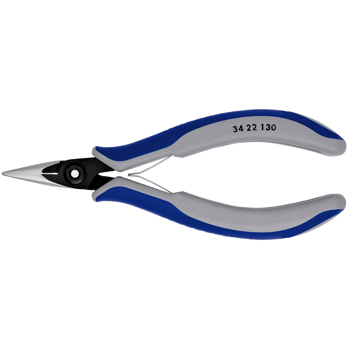 KNIPEX Präzisions-Elektronikzange, flachrund