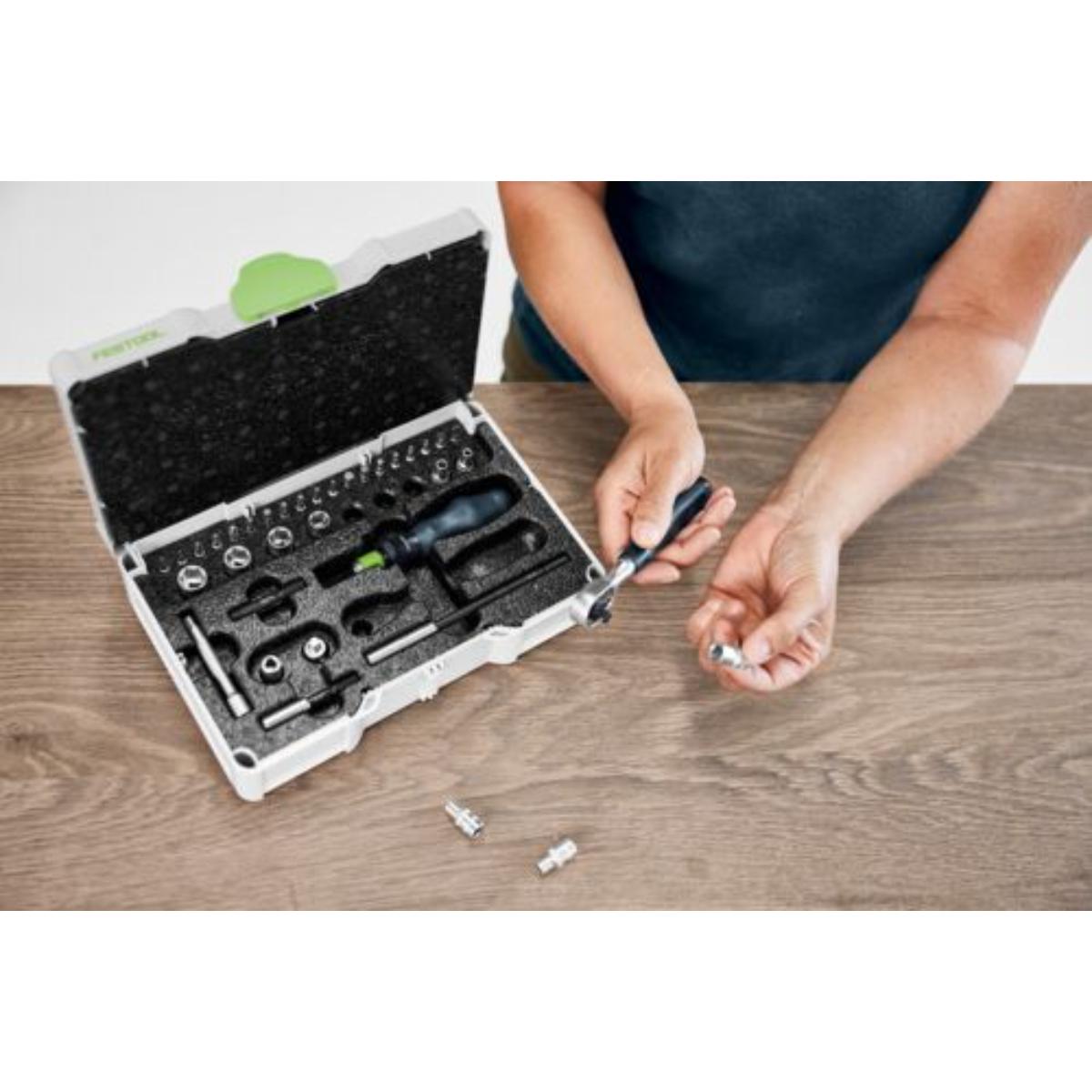 Festool Ratschen-Set SYS3 S 76-1/4"-CE RA