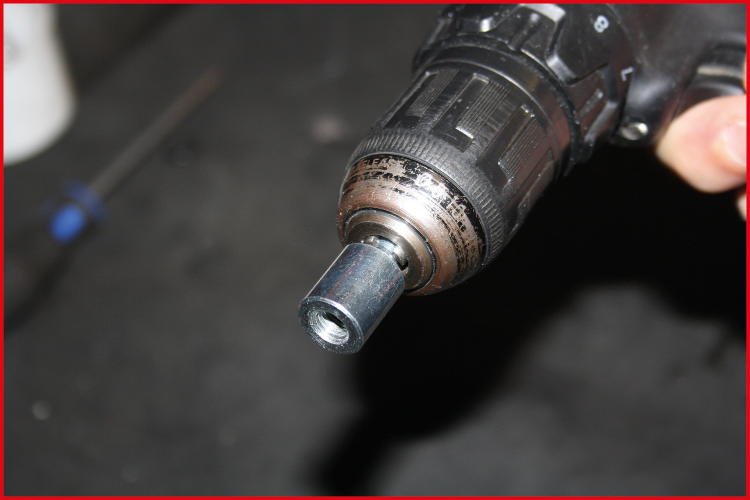 KS Tools Spanndorn für Folienradierer, 6 mm