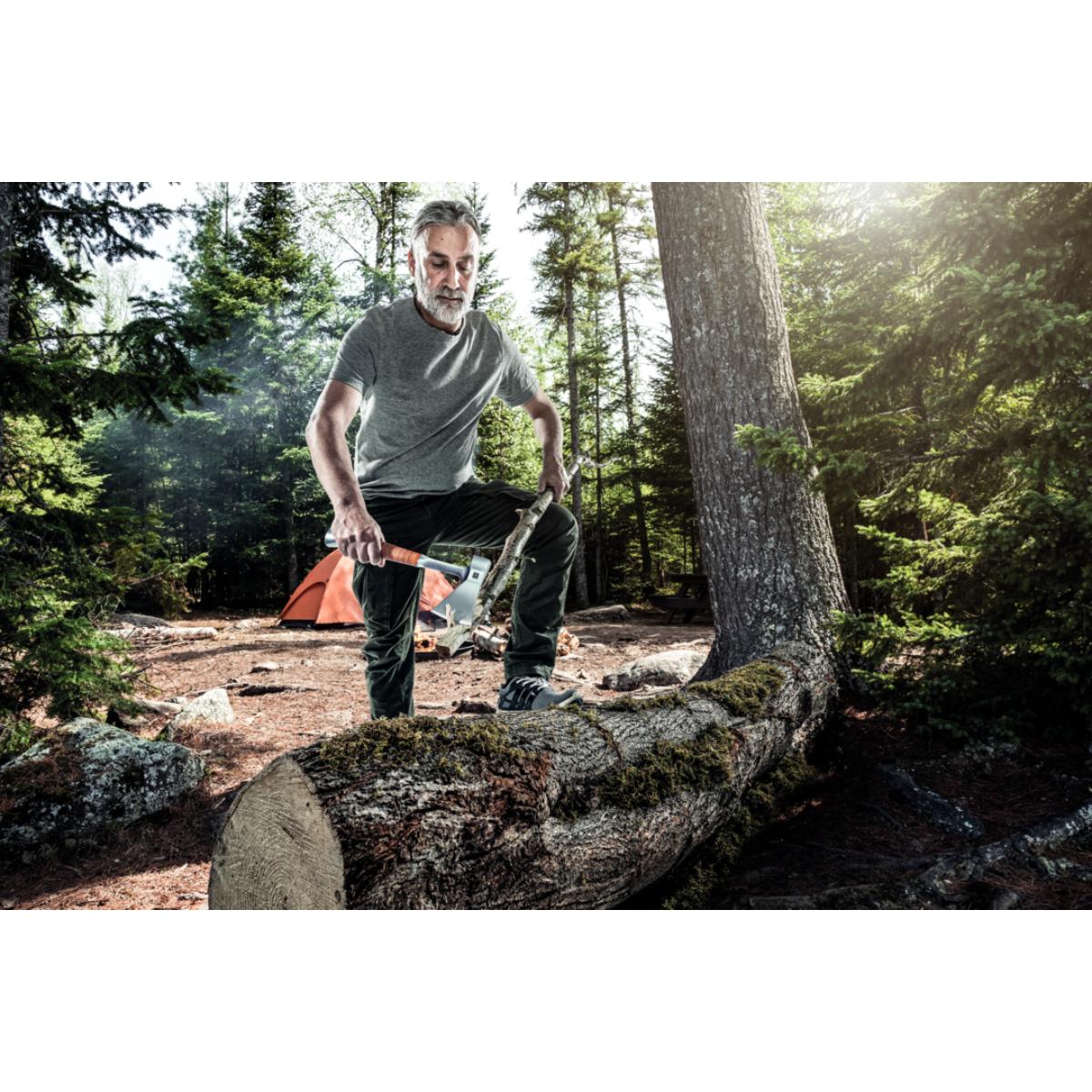 HALDER Handbeil in Holzbox - Vergütungsstahl, nahtlos