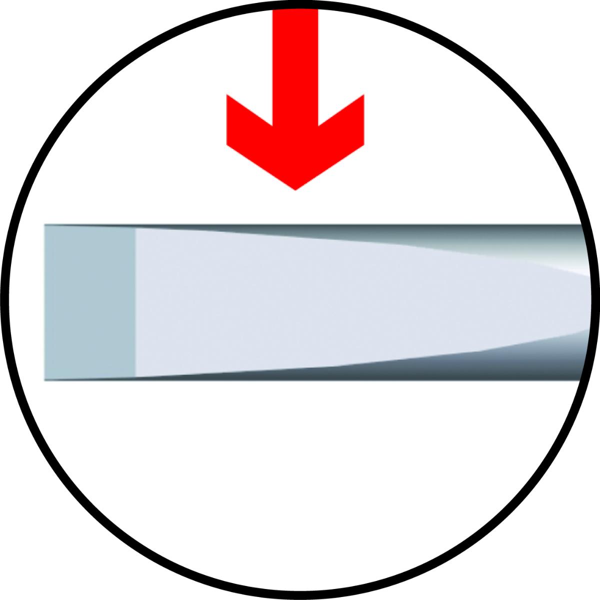 Wiha Schraubendreher SoftFinish TORX  Kugelkopf mit Sechskantklinge