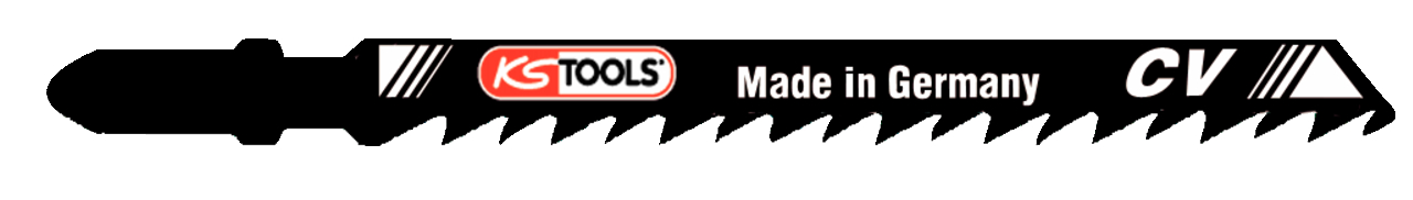 KS Tools Stichsägeblatt, CV, 100mm, 4mm, T144D, 5er Pack