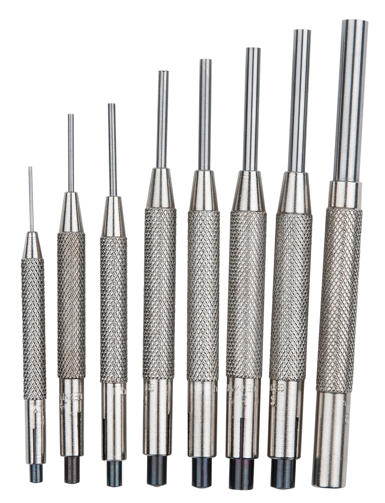 KS Tools Durchtreiber-Satz, 8-tlg, 09-1,4-1,8-2,4-2,8-3,4-3,9-5,9mm