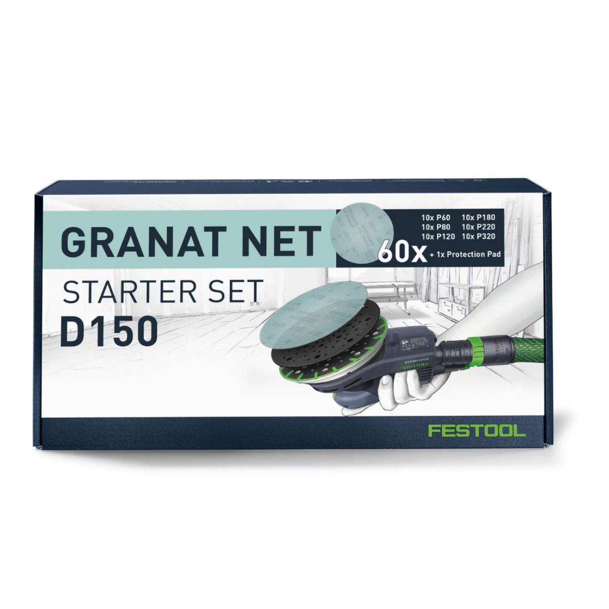 Festool Netzschleifmittel Granat Net D150 GR NET-Set