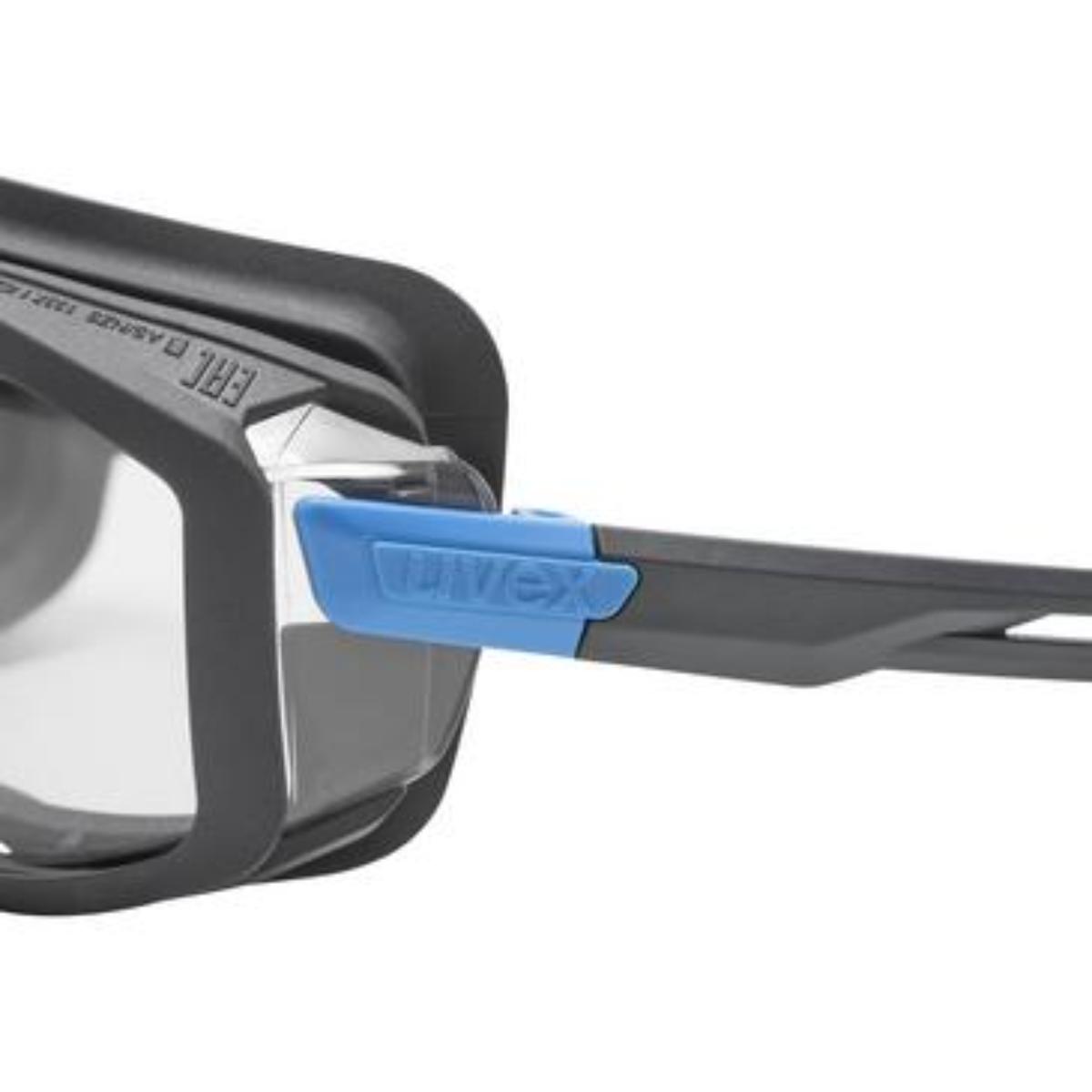 uvex Bügelbrille i-guard grau, blau