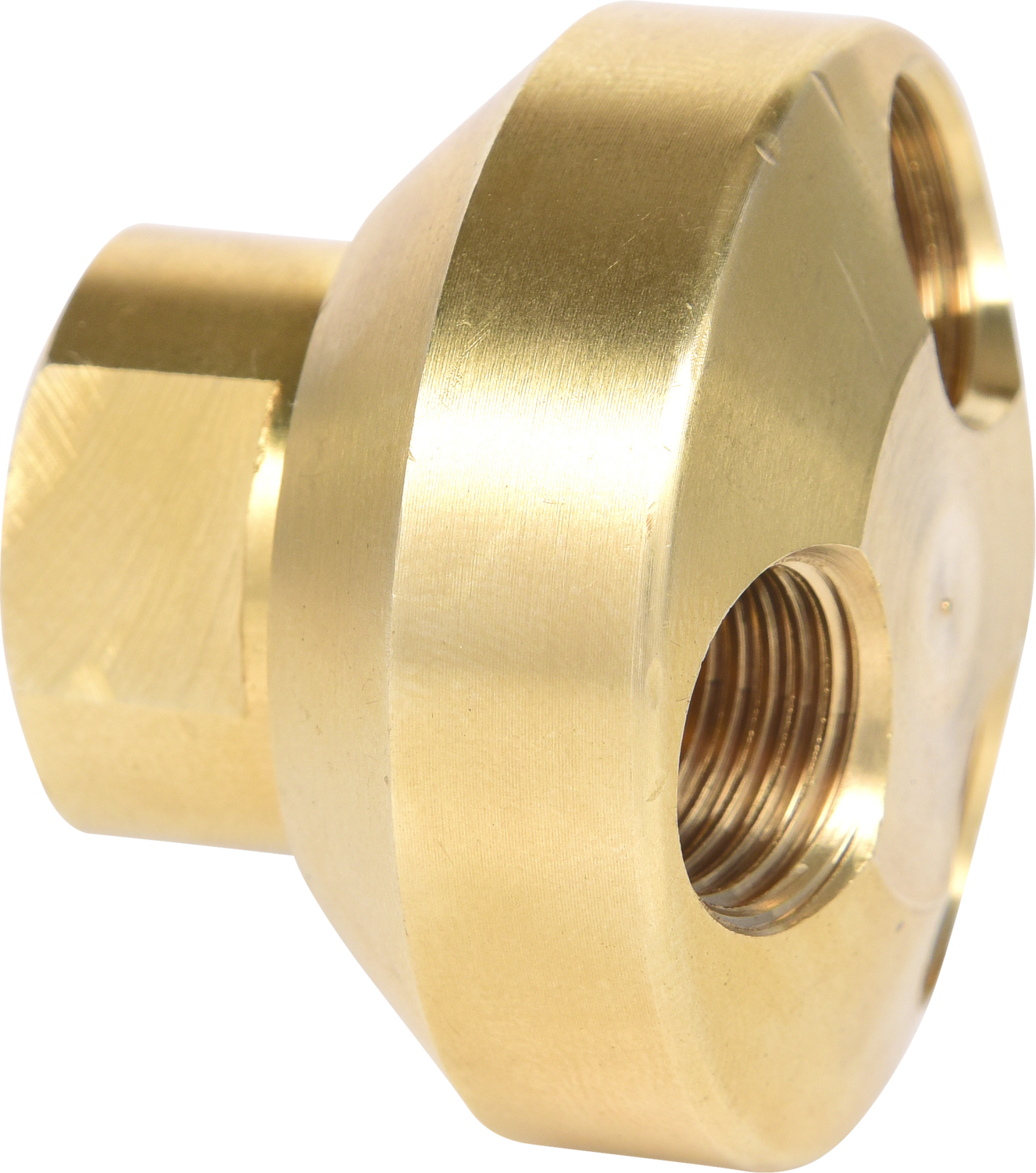KS Tools 1/4" Messing-Druckluft 3-fach Verteiler, 41mm