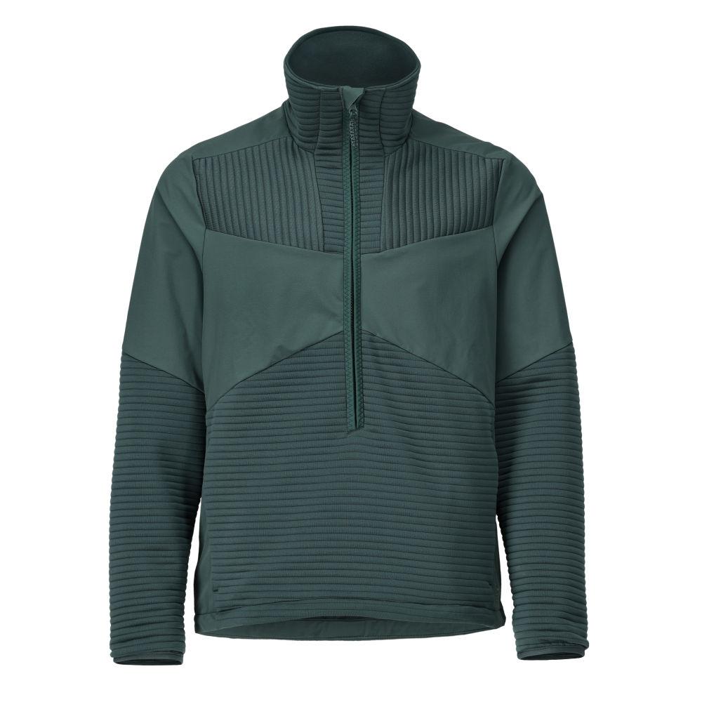 MASCOT Herren Fleecepullover mit kurzem Reißverschluss und Futter CUSTOMIZED