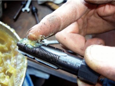 KS Tools Zündkerzengewinde-Reparatur-Satz, 16-tlg