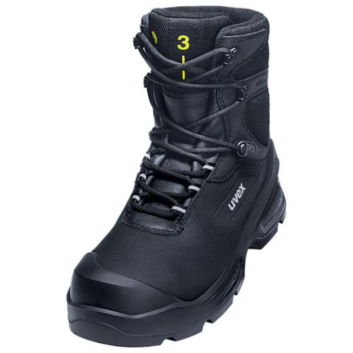 uvex 3 Sicherheitsschuh Stiefel S3L, schwarz