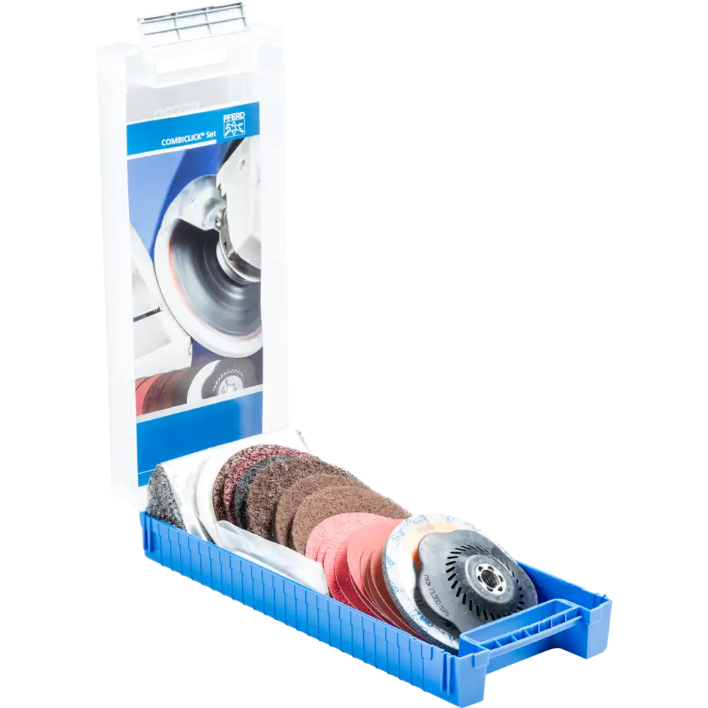 PFERD TOOLS COMBICLICK Set 19-tlg. Ø 125 mm