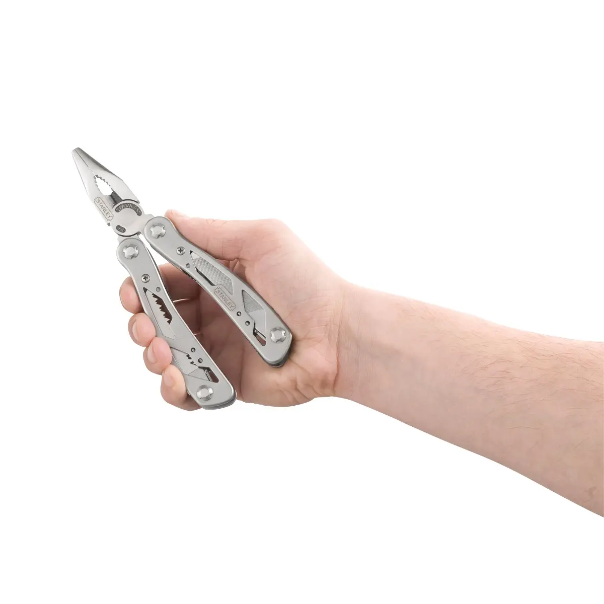 STANLEY Multifunktionswerkzeug 12-in-1 m. Tasche Rostfreier Stahl