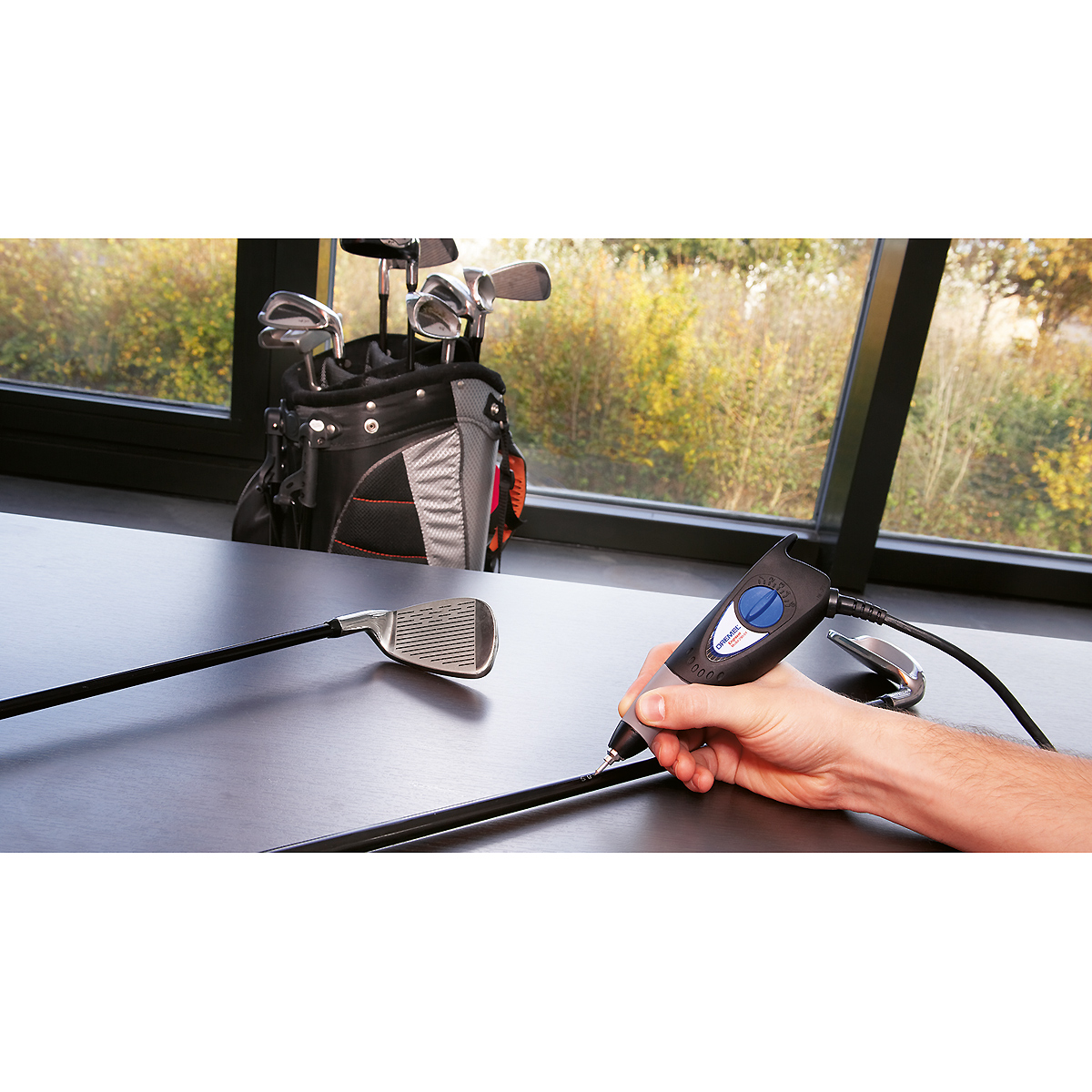 DREMEL Gravierer 290-3 Hobby (35 W) mit 3 Zubehöre, 4 Designschablonen