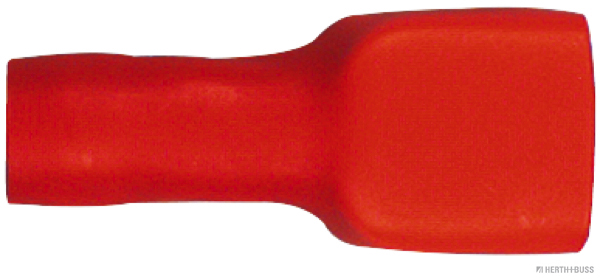HERTH&BUSS Quetschverbinder, 0,5 - 1 mm², 6,3 x 0,8 mm, Flachsteckhülse