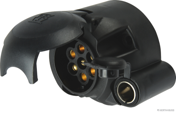 HERTH&BUSS Steckdose, 7-polig, 6 - 12 V, DIN ISO 1724 + 4165