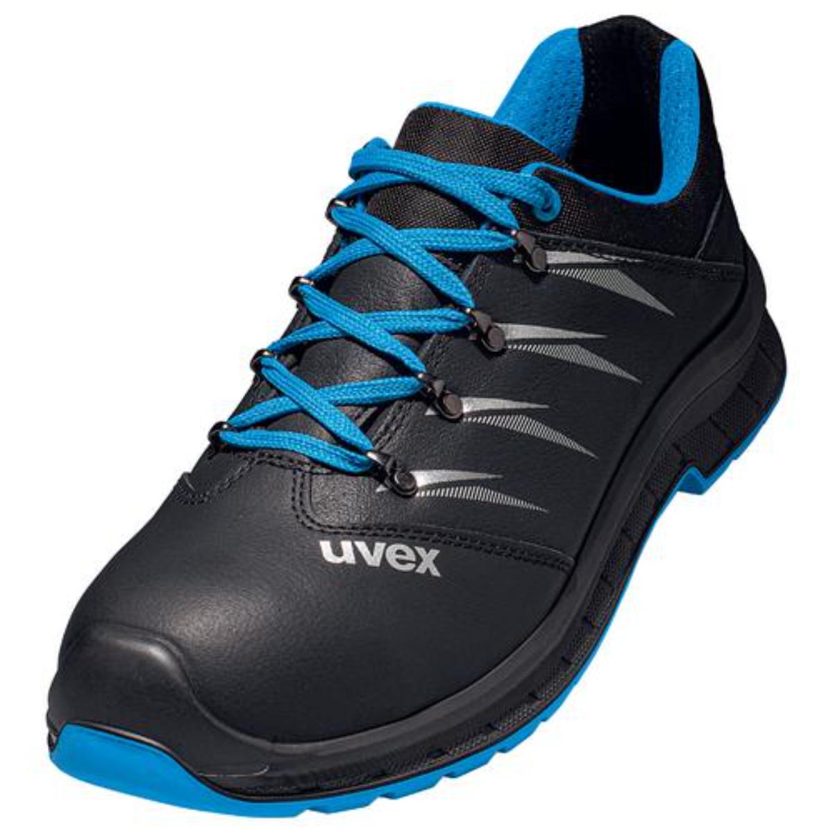 uvex 2 trend Sicherheitsschuh Halbschuh S3, blau/schwarz