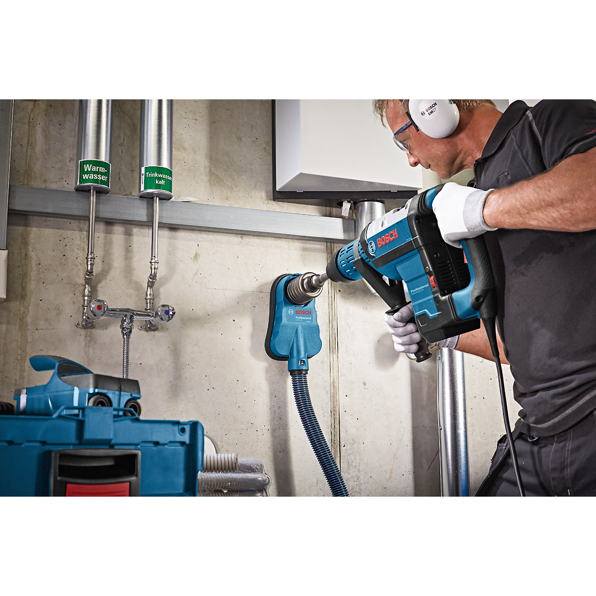 Bosch Absaugvorrichtung, Systemzubehör GDE 68