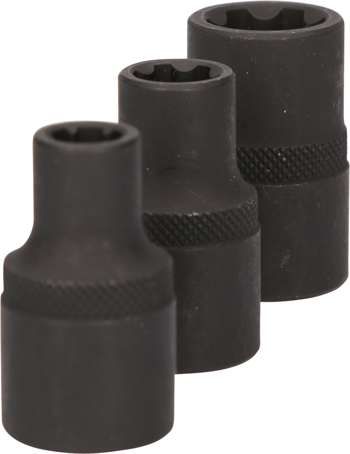 KS Tools 1/2" RIBE®-Kraft-Stecknuss-Satz, kurz, 3-tlg
