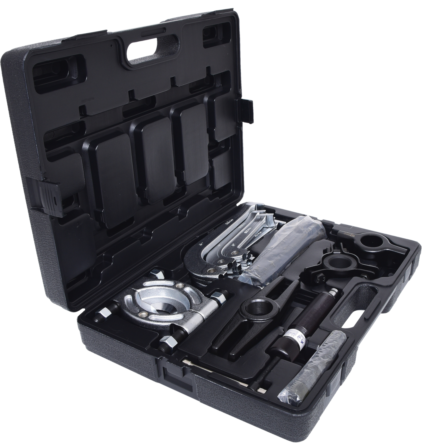 KS Tools Hydraulischer Abziehersatz 2-armig und 3-armig, 22-tlg