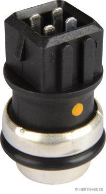 HERTH&BUSS Sensor, Kühlmitteltemperatur, schwarz, 4 pol