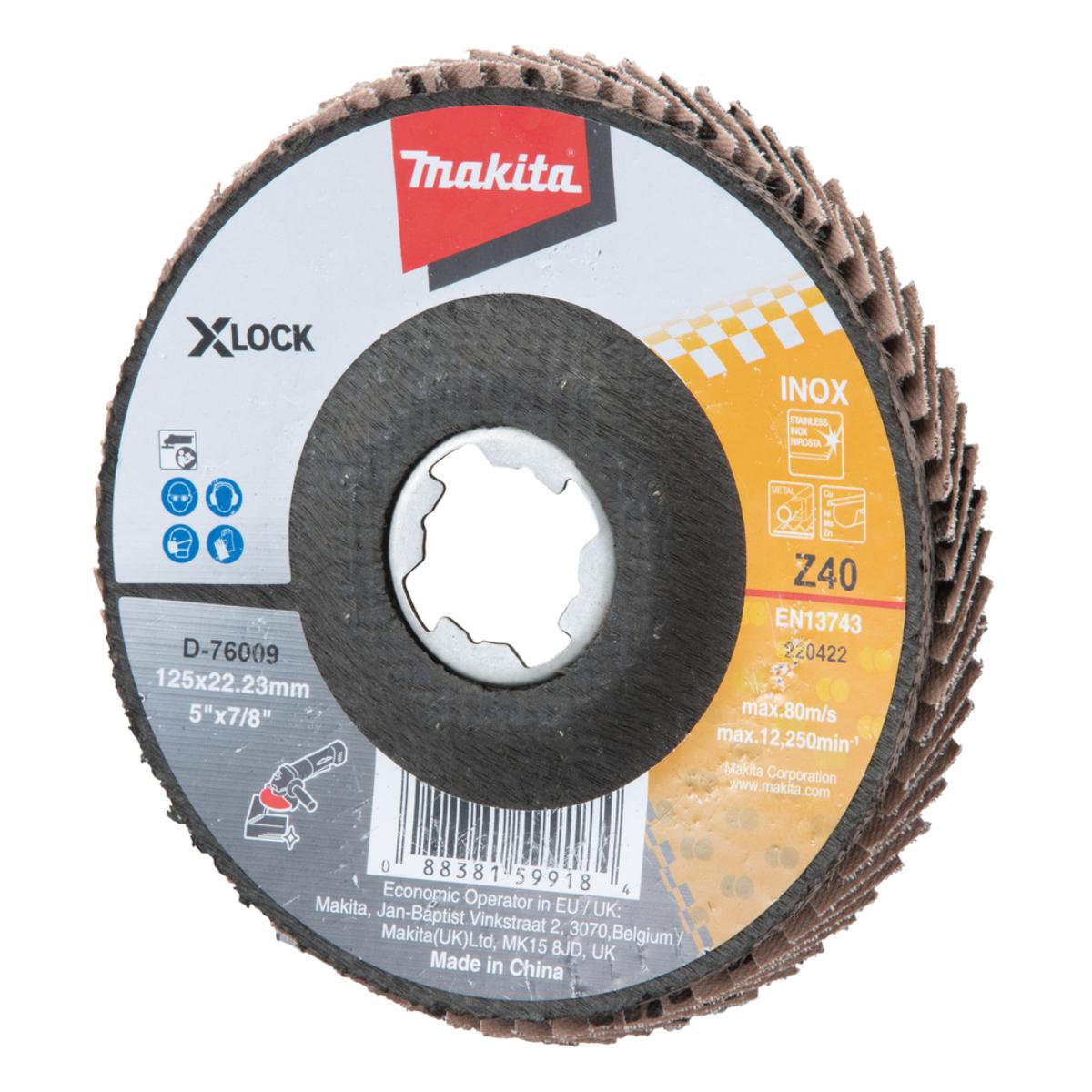 Makita Fächerscheibe X-LOCK 125mm