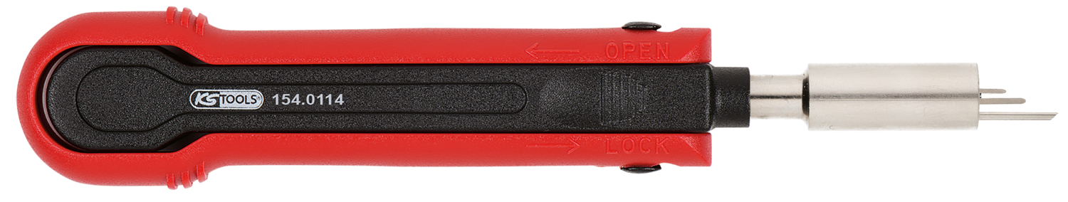 KS Tools Kabel-Entriegelungswerkzeug für Flachsteckhülsen 1,2 mm, 2B