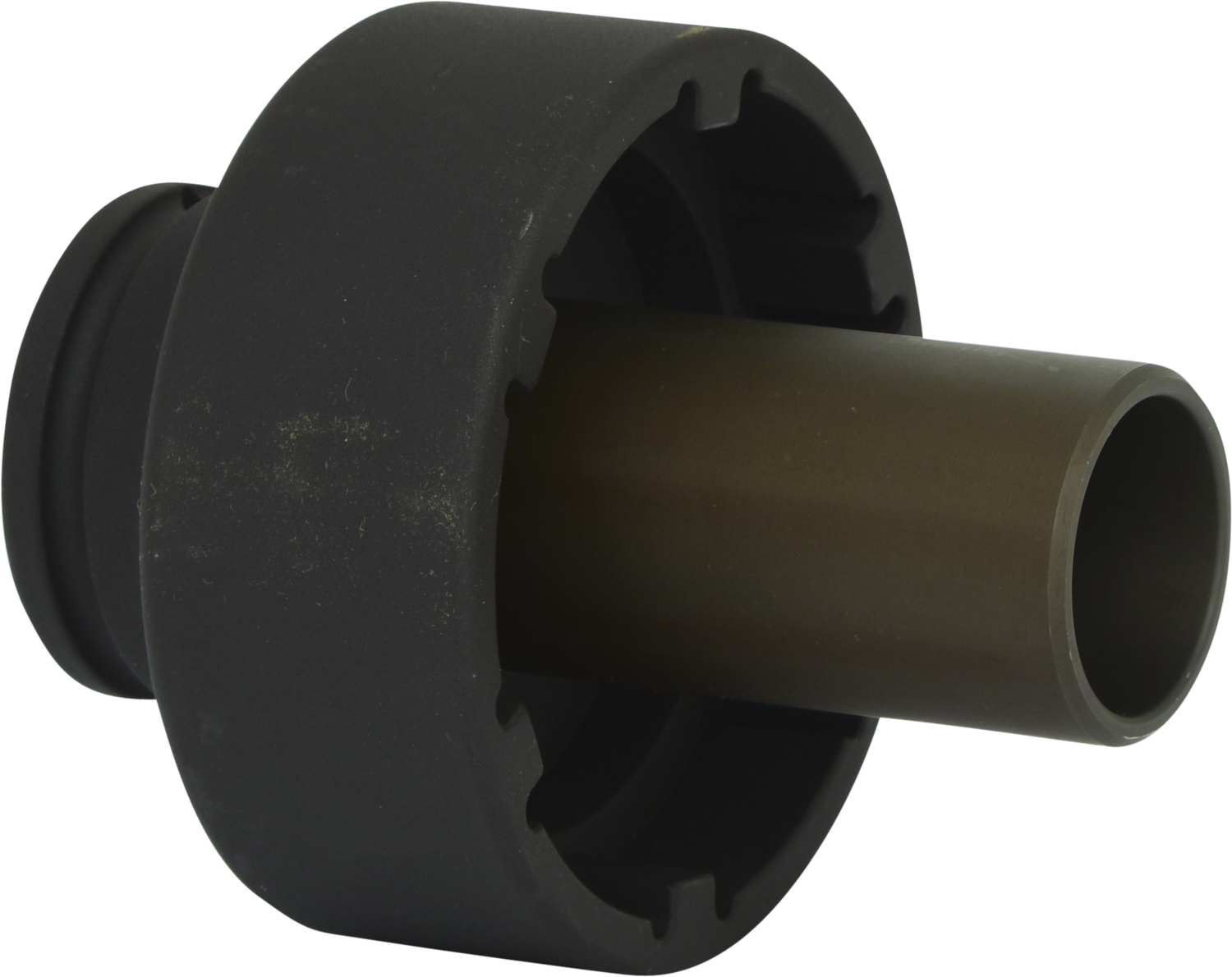 KS Tools 3/4" Nutmuttern-Schlüssel mit 6 Zapfen mit Führungsrohr für Mercedes, Innenzapfen Ø 46 mm
