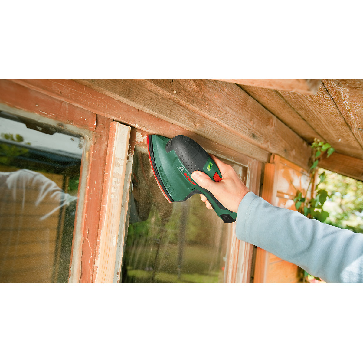 Bosch Akku-Multischleifer EasySander 12, mit 1 x PBA 12V 2.5 Ah Akku