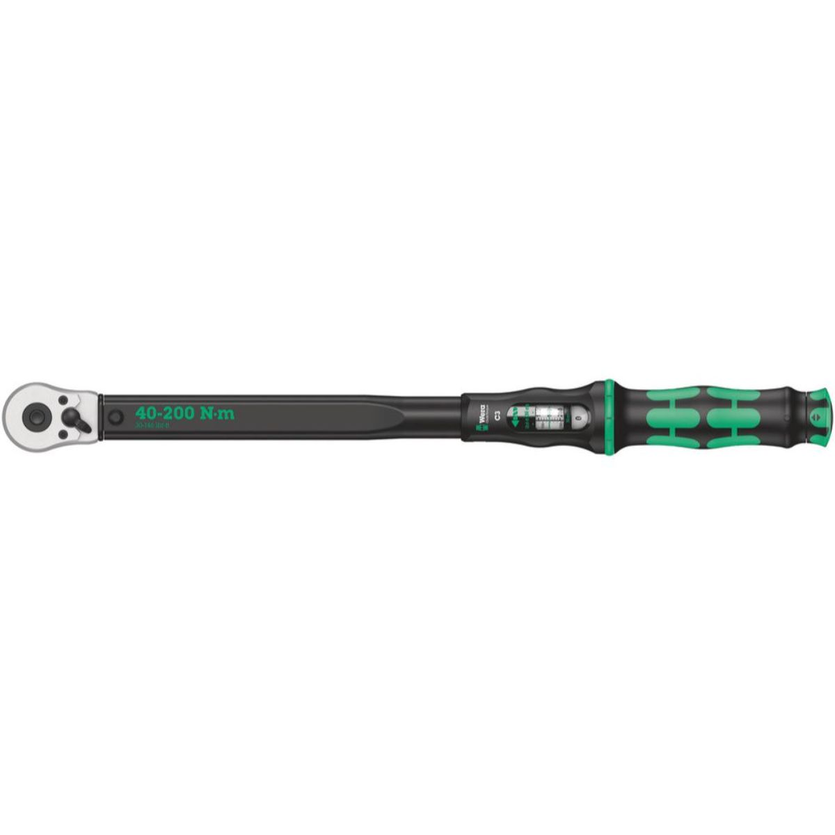 Wera Click-Torque C 3 Drehmomentschlüssel mit Umschaltknarre, 40-200 Nm