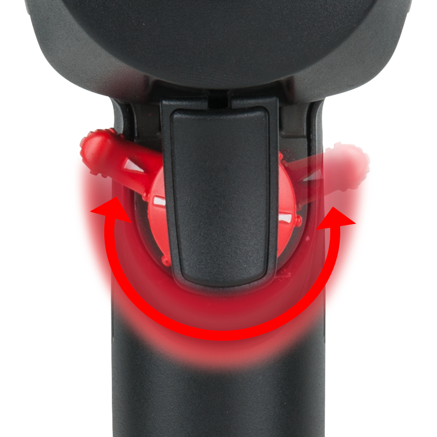 KS Tools 1/2" miniMONSTER Xtremelight Hochleistungs-Druckluft-Schlagschrauber 1.390 Nm