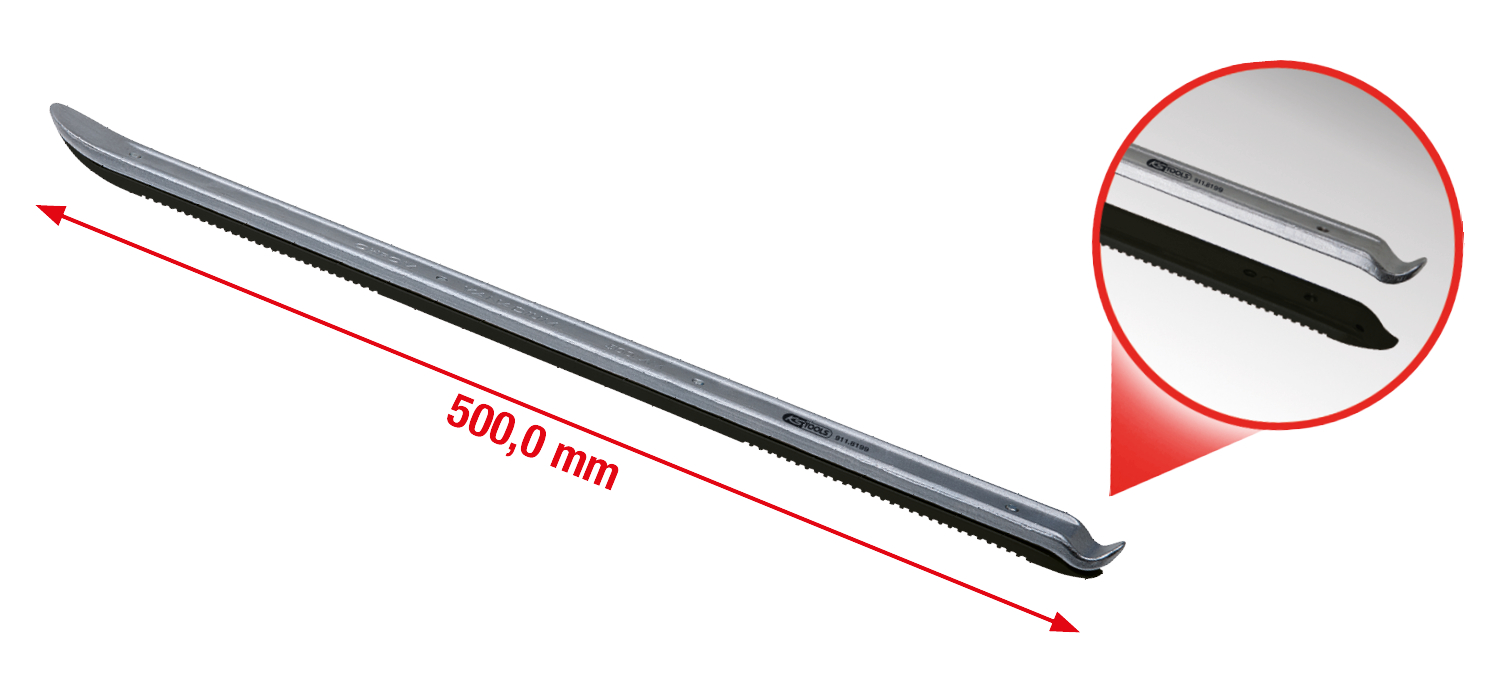 KS Tools Reifen- und Montagehebel mit Kunststoff, 500mm