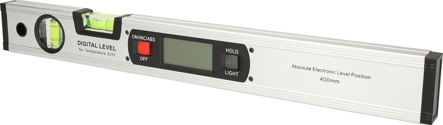 KS Tools Digitale Aluminiumprofil-Wasserwaage, 416 mm